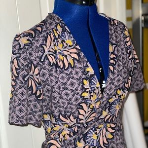 Odells Zinaida Wrap Dress Size S